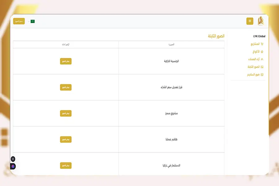 Lyk Group Estates & Dashboard