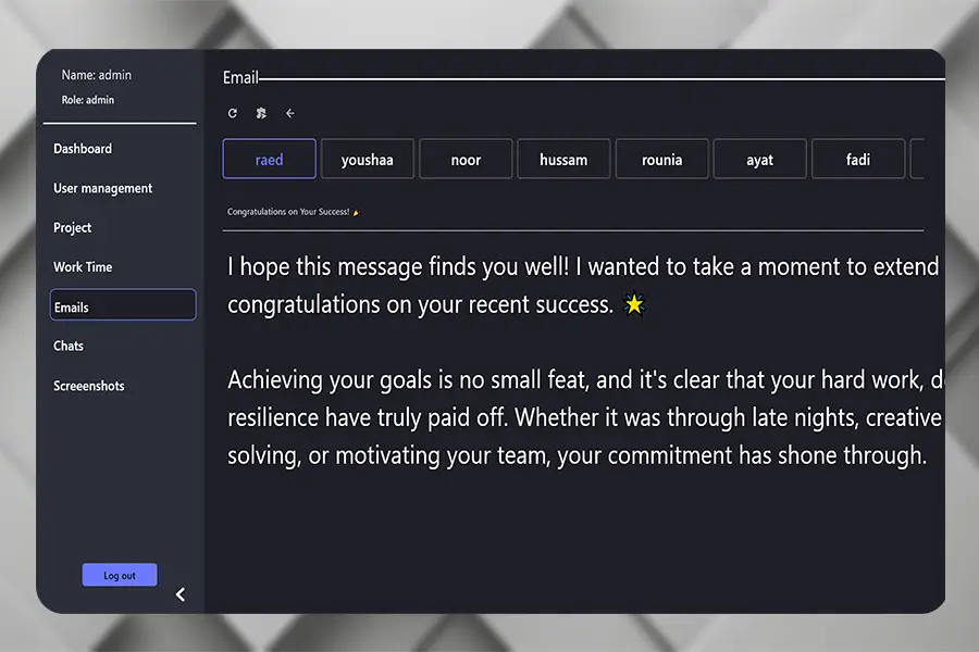 Team Management Application & Dashboard